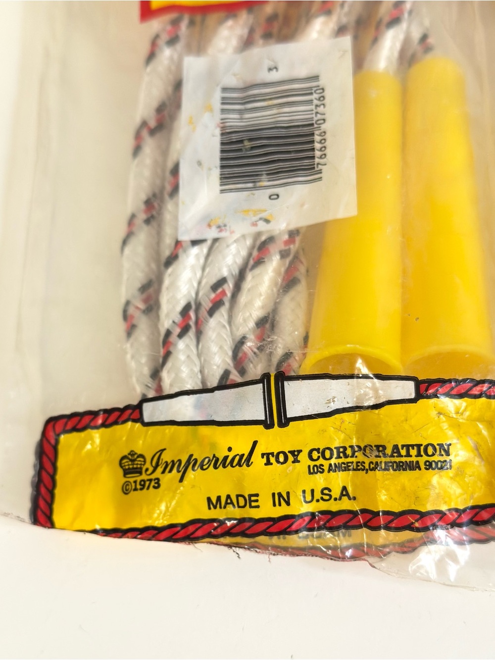 Vintage Yellow Jump Rope Handles by - Picture 5 of 8